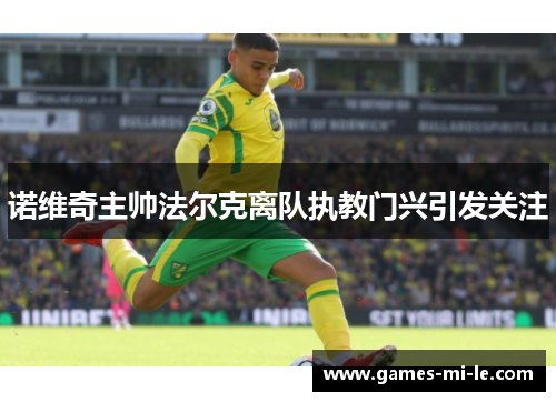 诺维奇主帅法尔克离队执教门兴引发关注 诺维奇主帅法尔克离队执教门兴引发关注